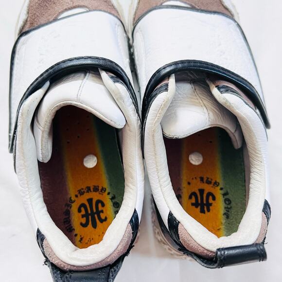 Vintage L.A.M.B. by Gwen Stefani Sneakers Women 6 Cashmere Slip On Velcro Straps - Picture 8 of 9